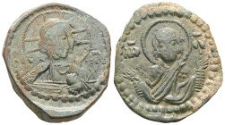 Byzantine anonymous follis AE.
 Weight: 7,5 gr Diameter: 26 mm