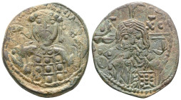 Byzantine anonymous follis AE.
 Weight: 5,1 gr Diameter: 24,1 mm