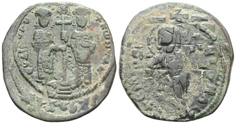 Byzantine anonymous follis AE.
 Weight: 8,8 gr Diameter: 28,7 mm