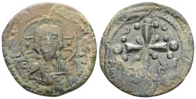 Byzantine anonymous follis AE.
 Weight: 4,6 gr Diameter: 24,4 mm