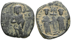 Byzantine anonymous follis AE.
 Weight: 8,1 gr Diameter: 27,9 mm