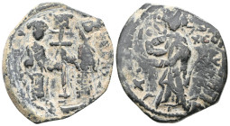 Byzantine anonymous follis AE.
 Weight: 7,4 gr Diameter: 26,6 mm