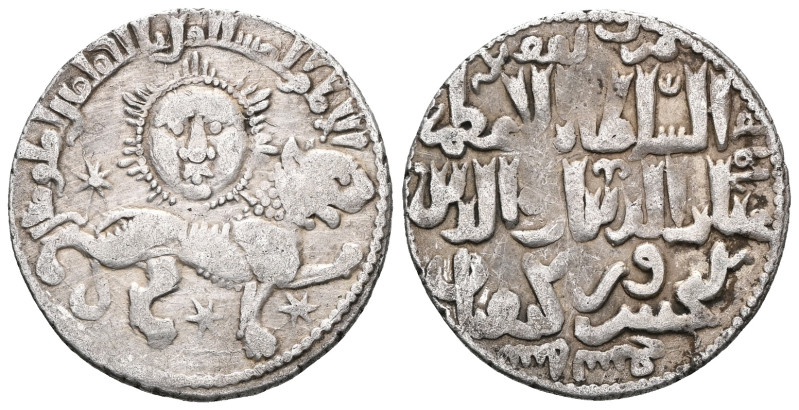 Seljuq of Rum, Giyaseddin Keyhusrew b. Keykubad, AH639, Dirham Konya Obverse "Fi...