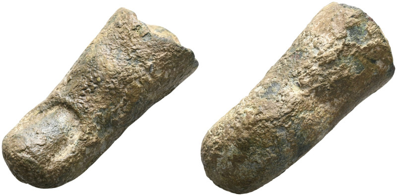 ANCIENT ROMAN BRONZE FINGER.(Circa 2th Century).Ae
 Weight: 88,4 gr Diameter: 5...