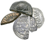 ANCIENT SILVER AND BRONZE COINS.SOLD AS SEEN.NO RETURN.
 Weight: lot Diameter: lot