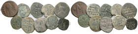 ANCIENT BRONZE COINS.SOLD AS SEEN.NO RETURN.
 Weight: lot Diameter: lot
