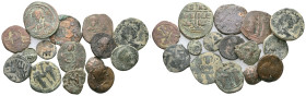 ANCIENT BRONZE COINS.SOLD AS SEEN.NO RETURN.
 Weight: lot Diameter: lot