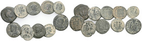 ANCIENT BRONZE COINS.SOLD AS SEEN.NO RETURN.
 Weight: lot Diameter: lot