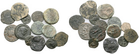 ANCIENT BRONZE COINS.SOLD AS SEEN.NO RETURN.
 Weight: lot Diameter: lot
