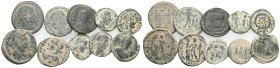 ANCIENT BRONZE COINS.SOLD AS SEEN.NO RETURN.
 Weight: lot Diameter: lot