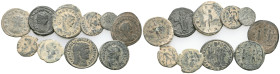 ANCIENT BRONZE COINS.SOLD AS SEEN.NO RETURN.
 Weight: lot Diameter: lot