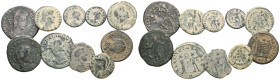 ANCIENT BRONZE COINS.SOLD AS SEEN.NO RETURN.
 Weight: lot Diameter: lot