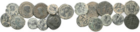 ANCIENT BRONZE COINS.SOLD AS SEEN.NO RETURN.
 Weight: lot Diameter: lot