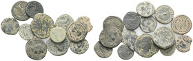 ANCIENT BRONZE COINS.SOLD AS SEEN.NO RETURN.
 Weight: lot Diameter: lot