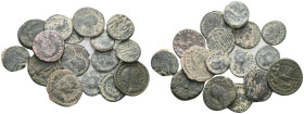 ANCIENT BRONZE COINS.SOLD AS SEEN.NO RETURN.
 Weight: lot Diameter: lot