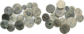 ANCIENT BRONZE COINS.SOLD AS SEEN.NO RETURN.
 Weight: lot Diameter: lot