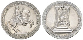 Sachsen - Albertiner (ab 1485). Kurfürstentum (1547 - 1806). Friedrich August II. (1733 - 1763).

Taler (Silber). 1741. Dresden.
Auf das Vikariat....