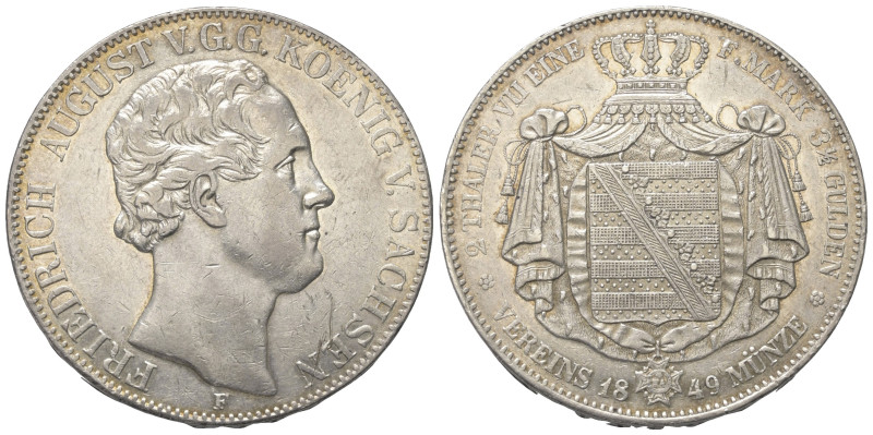 Sachsen - Albertiner (ab 1485). Königreich (ab 1806). Friedrich August II. (1836...