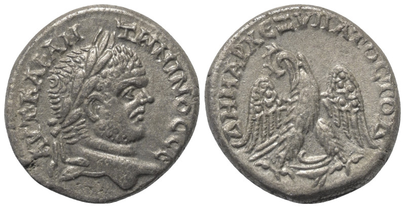 Phönikien. Berytos. Caracalla (197 - 217 n. Chr.).

 Tetradrachme (Billon). Ca...