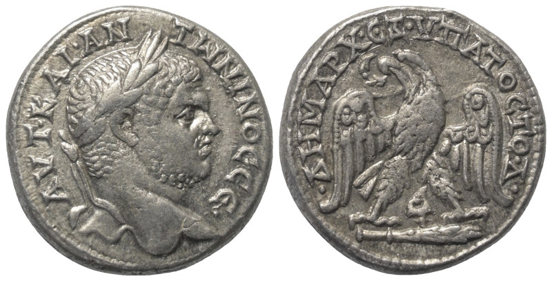 Phönikien. Tyros. Caracalla (197 - 217 n. Chr.).

 Tetradrachme (Silber). Ca. ...