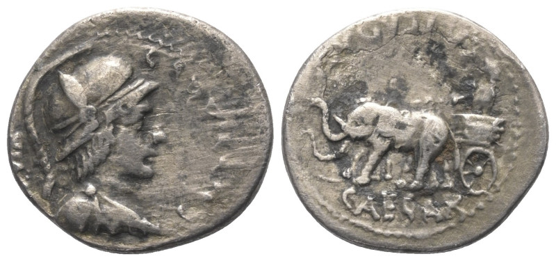 Augustus (31 v. - 14 n. Chr.).

 Denar (Silber). ca. 19 v. Chr. Rom.
Münzmeis...