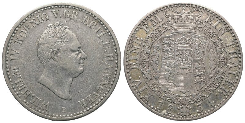 Hannover - Königreich (1814 - 1866). Wilhelm IV. (1830 - 1837).

 Taler (Silbe...