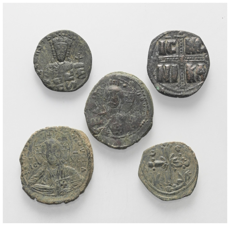 Byzantinische Münzen - Lots.


Verschiedene Herrscher.

Lot (5 Stück, Bronz...