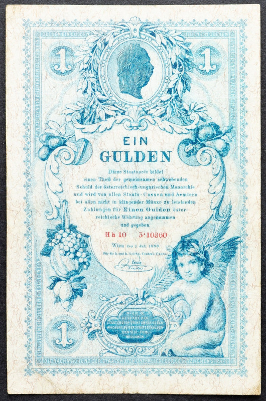 Franz Joseph I., 1 Gulden 1888 Franz Joseph I., 1 Gulden 1888, P# A156; F

Gra...