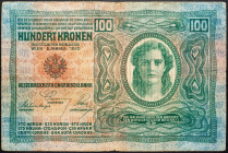 Franz Joseph I., 100 Kronen 1912