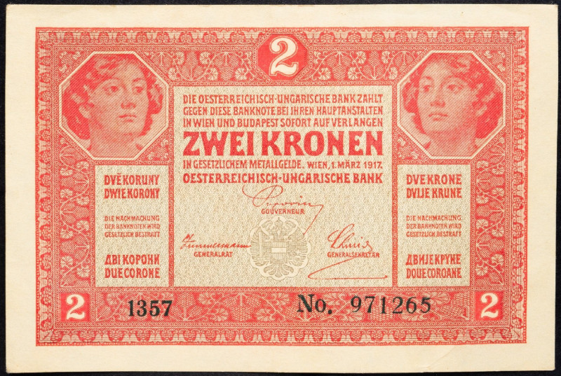 Charles I., 2 Kronen 1917 Charles I., 2 Kronen 1917; aUNC

Grade: aUNC