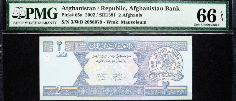 Afghanistan, 2 Afghanis 2002 Afghanistan, 2 Afghanis 2002 66 EPQ

Grade: 66 EP...