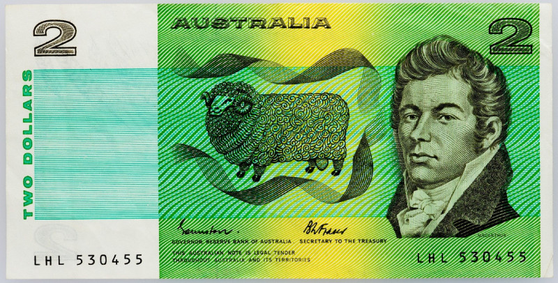 Australia, 2 Dollars 1985 Australia, 2 Dollars 1985; F

Grade: F
