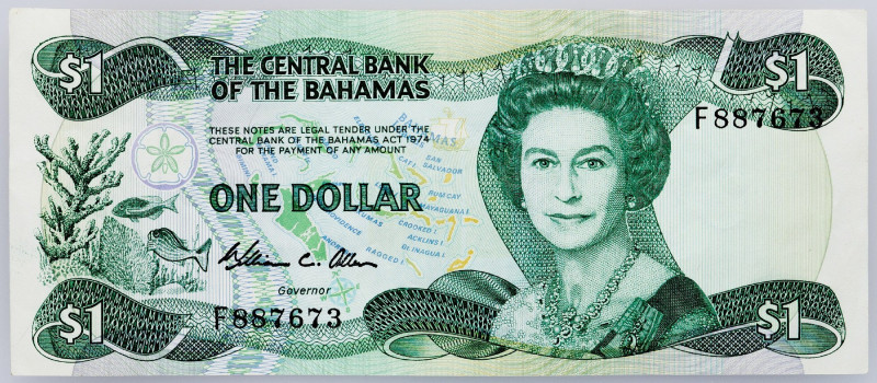 Bahamas, 1 Dollar 1984 Bahamas, 1 Dollar 1984; EF

Grade: EF