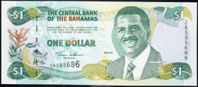 Bahamas, 1 Dollar 2001