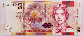 Bahamas, 3 Dollars 2019