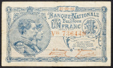Belgium, 1 Franc 1920