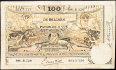 Belgium, 100 Francs 1920