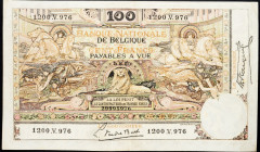 Belgium, 100 Francs 1920