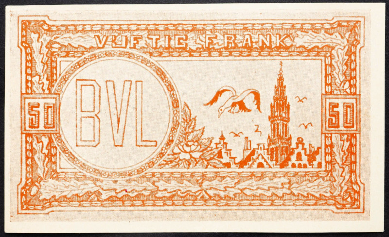 Belgium, 50 Francs 1954 Belgium, 50 Francs 1954; aUNC

Grade: aUNC