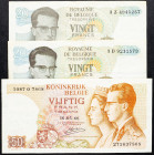 Belgium, 20, 50 Francs 1964, 1966