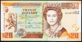 Belize, 20 Dollars 2007
