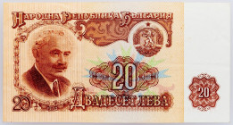 Bulgaria, 20 Leva 1974