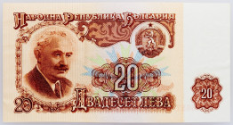 Bulgaria, 20 Leva 1974