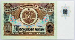 Bulgaria, 50 Leva 1990