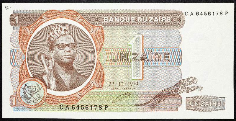 Democratic Republic of the Congo, 1 Zaire 1979 Democratic Republic of the Congo,...