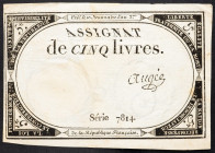 France, 5 Livres 1793