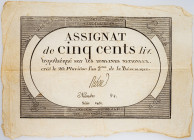 France, 500 Livres 1794