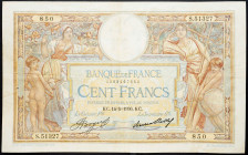 France, 100 Francs 1936