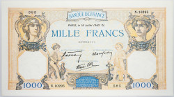 France, 1000 Francs 1940