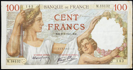 France, 100 Francs 1941